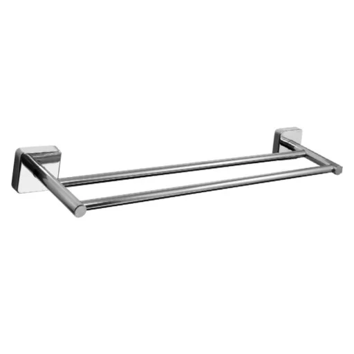 Двойна пръчка за хавлия 60cm Quattro, хром - IX_K-4262