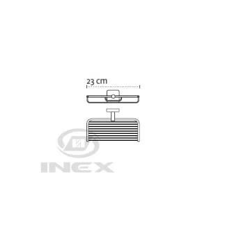 Двойна сапунерка мрежа Quatro, хром Двойна сапунерка мрежа Quatro, хром