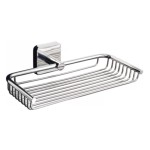 Двойна сапунерка мрежа Quatro, хром