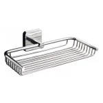 Двойна сапунерка мрежа Quatro, хром