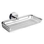 Двойна сапунерка мрежа Uno, хром