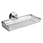 Двойна сапунерка мрежа Uno, хром