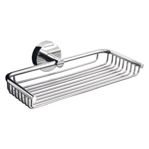 Двойна сапунерка мрежа Uno, хром - IX_K-1304