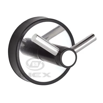 Двойна закачалка Optimo black, черен мат