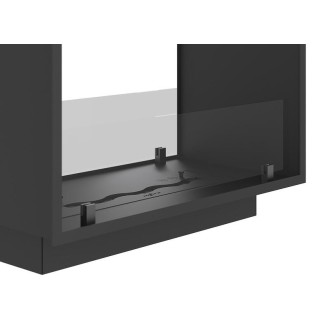 Двустранна биокамина Inside Black 1400 Slim Vertical