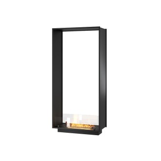 Двустранна биокамина Inside Black 1600 Slim Vertical
