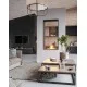 Двустранна биокамина Inside Black 1600 Slim Vertical
