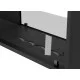 Двустранна биокамина Inside Black 1600 Slim Vertical
