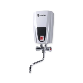 Проточен бойлер ЕЛДОМ с батерия със затварящи керамични механизми, 5,0kW