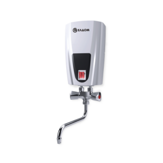 Проточен бойлер ЕЛДОМ с батерия със затварящи керамични механизми, 6.5 kW Проточен бойлер ЕЛДОМ с батерия със затварящи керамични механизми, 6.5 kW