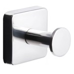 Единична закачалка Quattro, хром