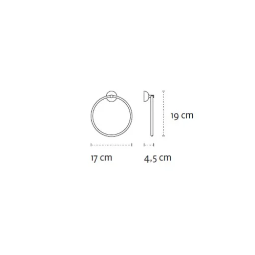 Халка за хавлия Classico, хром - IX_K-5220