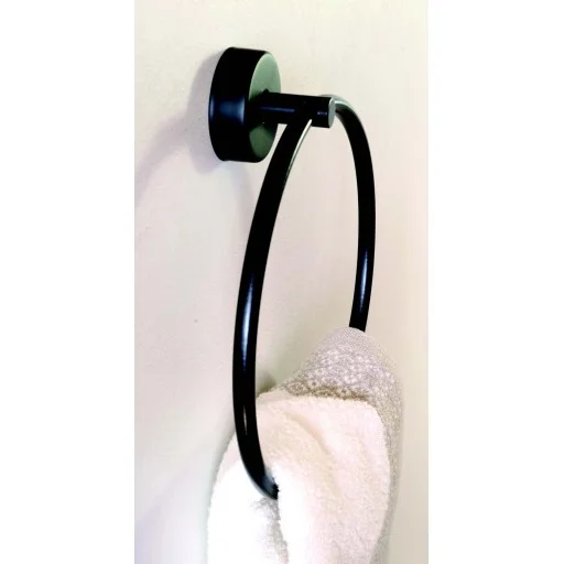 Халка за хавлия Moderno black, черен мат - IX_K-222055 Халка за хавлия Moderno black, черен мат - IX_K-222055