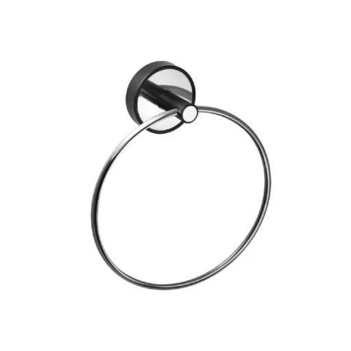 Халка за хавлия Oprimo black, черен мат - IX_K-6220