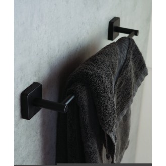 Пръчка за хавлия 40cm Quattro black, черен мат Пръчка за хавлия 40cm Quattro black, черен мат