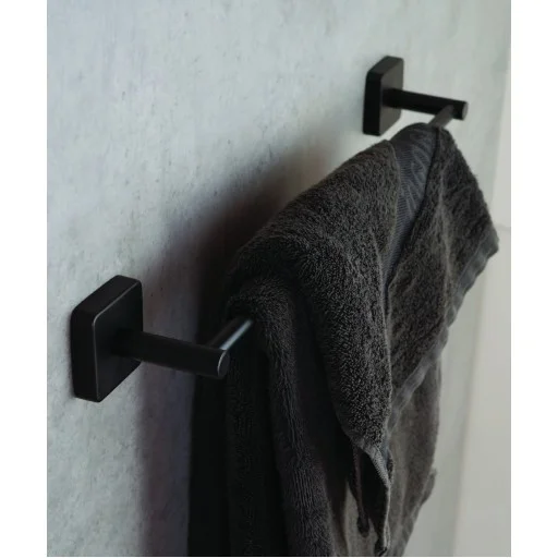 Пръчка за хавлия 50cm Quattro black, черен мат - IX_K-425055