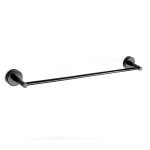 Пръчка за хавлия Uno black 60cm, черен мат
