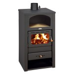 Камина на дърва PRITY K2 N 10.4kW с пространство за затопляне