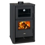Стояща камина на дърва PRITY FG D 14.2kW с фурна