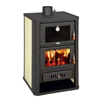 Стояща камина с водна риза PRITY FG W15 и фурна 19,8kW