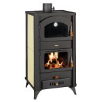 Стояща камина с водна риза PRITY FG W18 R и фурна 23.4kW