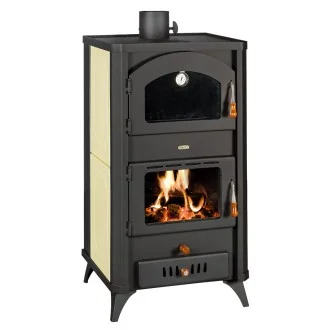 Стояща камина с водна риза PRITY FG W18 R и фурна 23.4kW