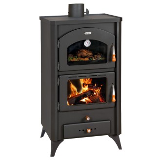 Стояща камина на дърва PRITY FGR D 14.5kW с фурна