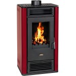 Камина на дърва PRITY K3 GT D 8.1kW с декоративни страници БОРДО