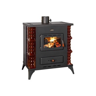 Готварска печка на дърва PRITY K RK с керамика 10.4kW MARO