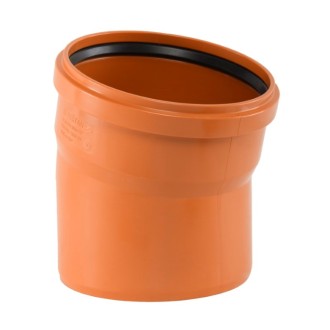 ДЪГА PVC Ф200 15° ОРАНЖЕВА ДЪГА PVC Ф200 15° ОРАНЖЕВА