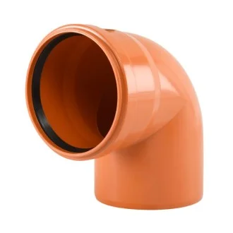 КОЛЯНО PVC Ф110  87.5°