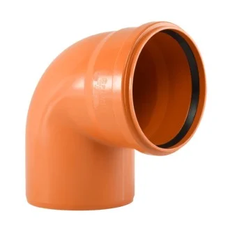КОЛЯНО PVC Ф160  87.5°