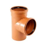 РАЗКЛОНИТЕЛ PVC 200/110 87° ОРАНЖЕВ