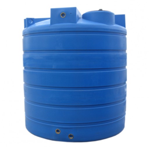 Цилиндричен резервоар за вода StockKIT с обем 6500 л вертикален