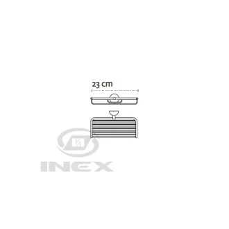 Сапунерка мрежа Classico black двойна, черен мат