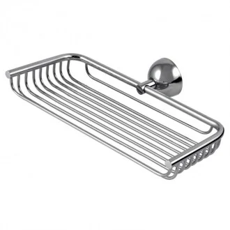 Сапунерка мрежа Classico двойна, хром