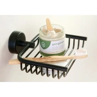 Сапунерка мрежа Moderno black, черен мат