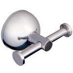 Закачалка с две куки Classico, хром