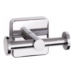 Закачалка с две куки Quattro, хром