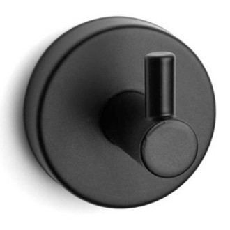 Закачалка за кърпи Uno black, черен мат Закачалка за кърпи Uno black, черен мат