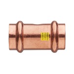 Медна прес муфа за газ - ф22 - Ж/Ж