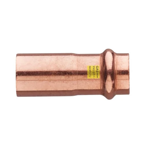 Медна прес редукция за газ - ф28 x ф22 - М/Ж
