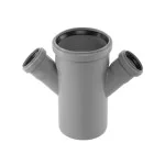 РАЗКЛОНИТЕЛ PPK Ф110-Ф50-Ф50 67° двоен СИВ