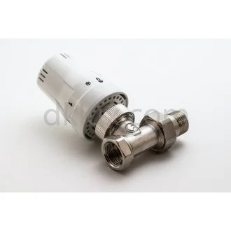 Кран комплект с термоглава - прав 1/2'' FORNARA