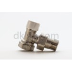 Радиаторен кран - СЕКРЕТЕН, ЪГЛОВ 1/2" FORNARA