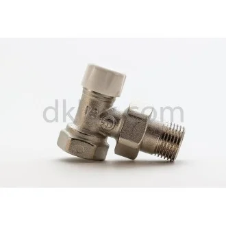 Радиаторен кран - СЕКРЕТЕН, ЪГЛОВ 1/2" FORNARA