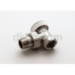 Кран за терморегулатор - ъглов 1/2'' FORNARA