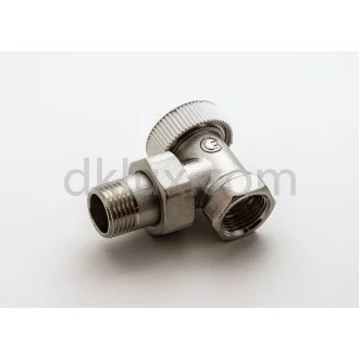 Кран за терморегулатор - ъглов 1/2'' FORNARA