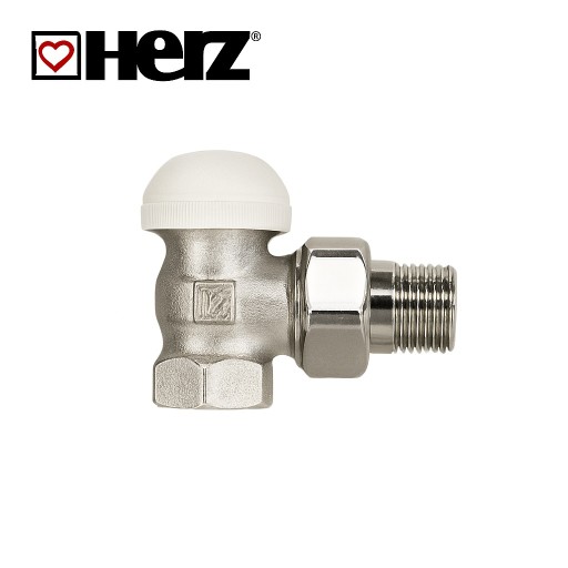 Термостатичен радиаторен кран Herz TS-90 ЪГЛОВ 1/2"