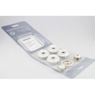 Комплект за алуминиев радиатор 7 части БЯЛ